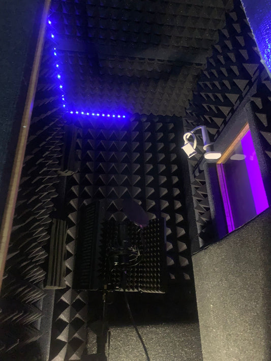 Disco SundaysRecording Sessionrecord in an isolation booth, a drum room, or 6-7 mics for podcast recording